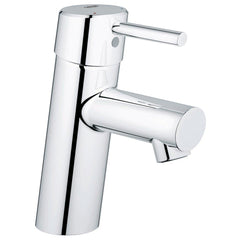 GROHE 3427100A Concetto Single Handle Monoblock Bathroom Sink Faucet in Starlight Chrome