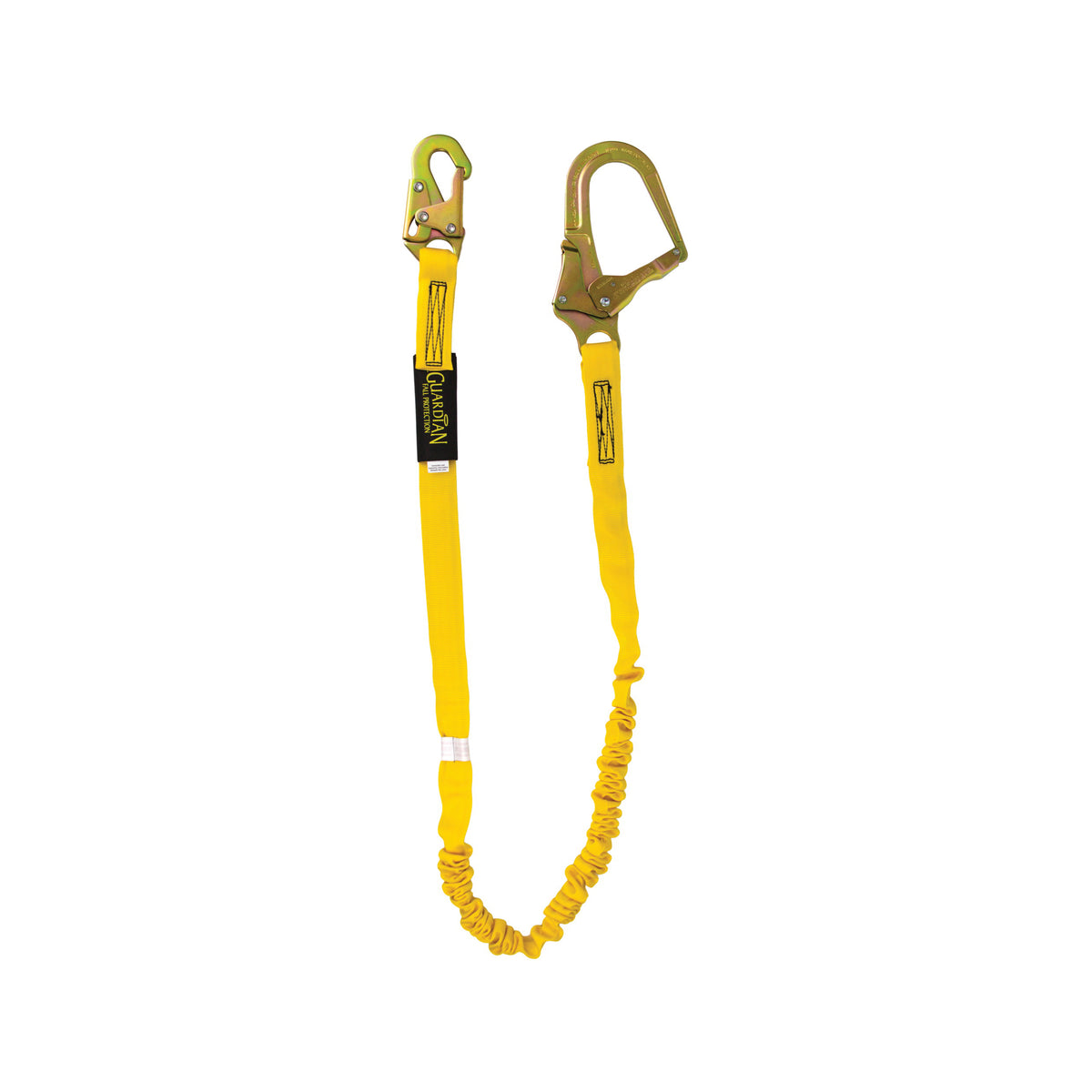 Guardian Fall Protection 11201 Internal Shock Lanyard 130 to 310 lb Load 6 ft Length