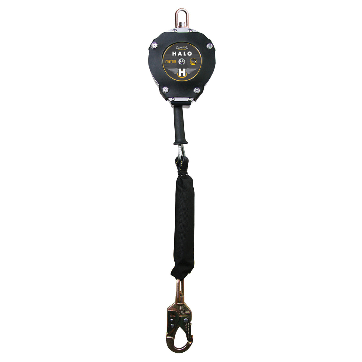 Guardian Fall Protection 10922 Halo SRL-LE Self-Retracting Lifeline With Swivel Top