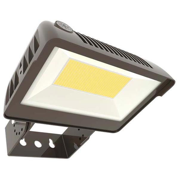 Keystone KT-FLED75-R1A-UNV-8CSB-VDIM Compact 75W General Purpose LED Flood Light, Adjustable CCT 30K - 50K