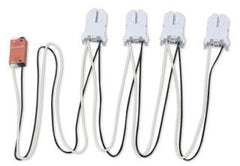 Keystone Technologies KT-SOCKET-T8-U-T-4-W 4-Lamp Wiring Harness For Strip Fixtures