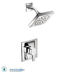 Moen TS2712EP 90 Degree One Handle Single Function Shower Faucet in Chrome (Trim Only)