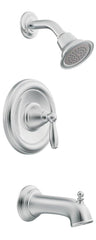 Moen T62153EP Brantford One Handle Single Function Bathtub & Shower Faucet in Chrome (Trim Only)