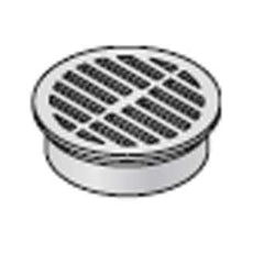 NDS 15 Polypropylene Grate for 3 Sewer and Drain Pipe and Fittings 40/PK