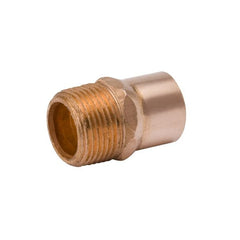 Mueller W01163 Copper Adapter, 1-1/8 x 1 OD (C x MPT) WC-401