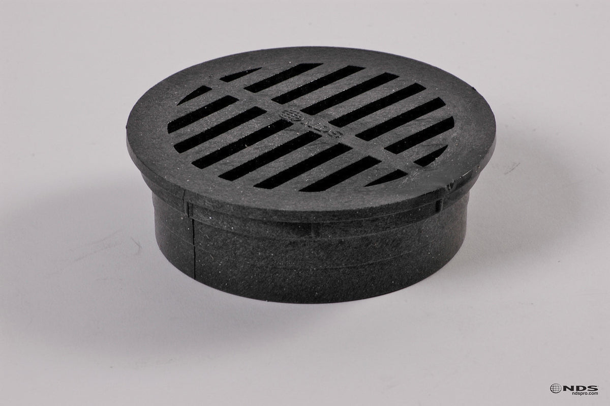 NDS 11 4 Black Round Grate