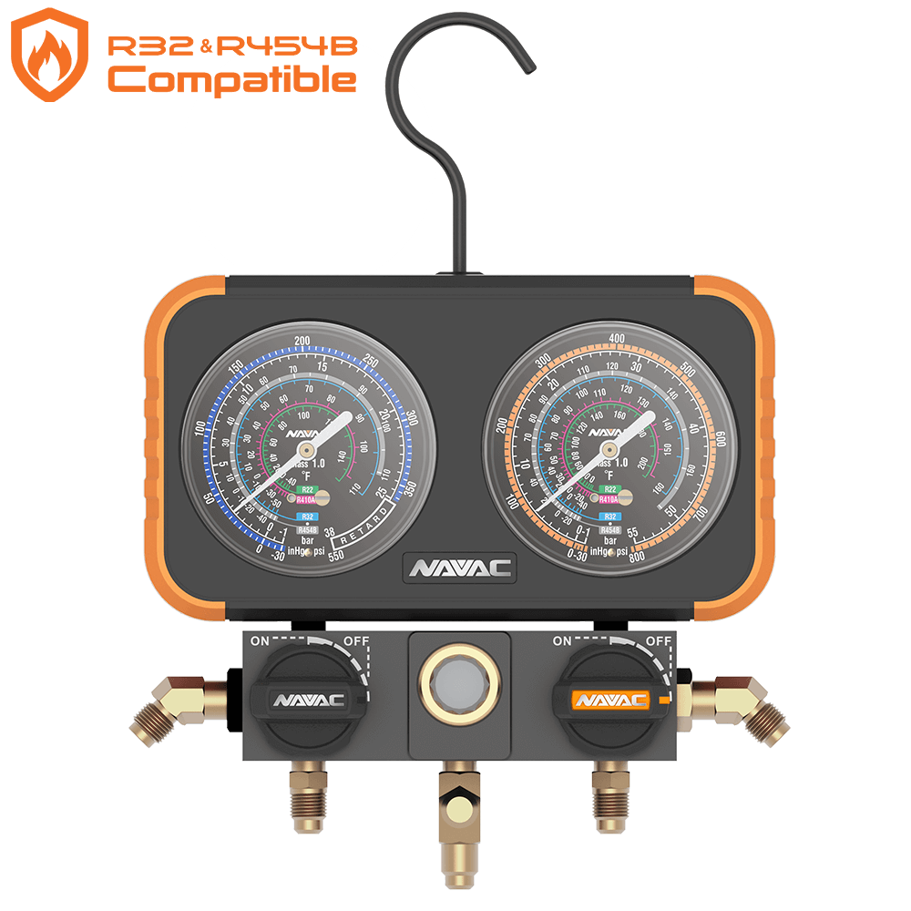 NAVAC N4A4B MANIFOLDS & GAUGES