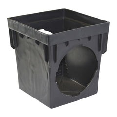 NDS 900 9 x 9 x 10.185 Black Polypropylene Catch Basin