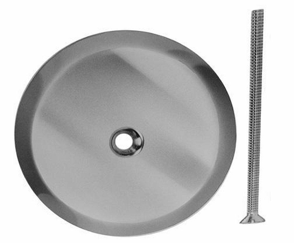 Pasco 1844 7 In. Cleanout Cover Plate in Stainless Steel