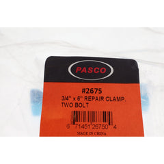 Pasco 2675 3/4 x 6 Repair Clamp