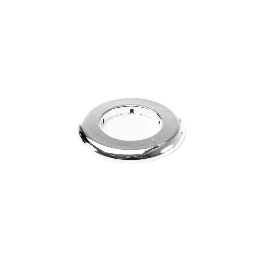 Pasco 2876 1-1/4 in. Plastic Hinged Escutcheon in Chrome