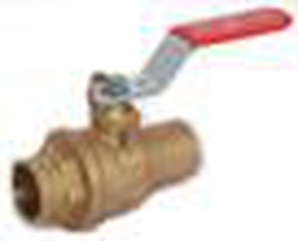 Red-White Valve 5049AB 1-1/4 in. Brass Full Port Solder 600# Ball Valve