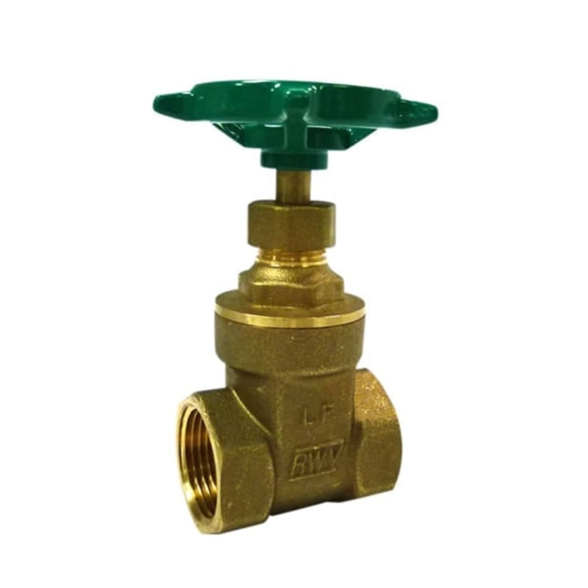 Red-White Valve 267AB1-1/2 LOW LEAD BRASS GATE VALVE IPS