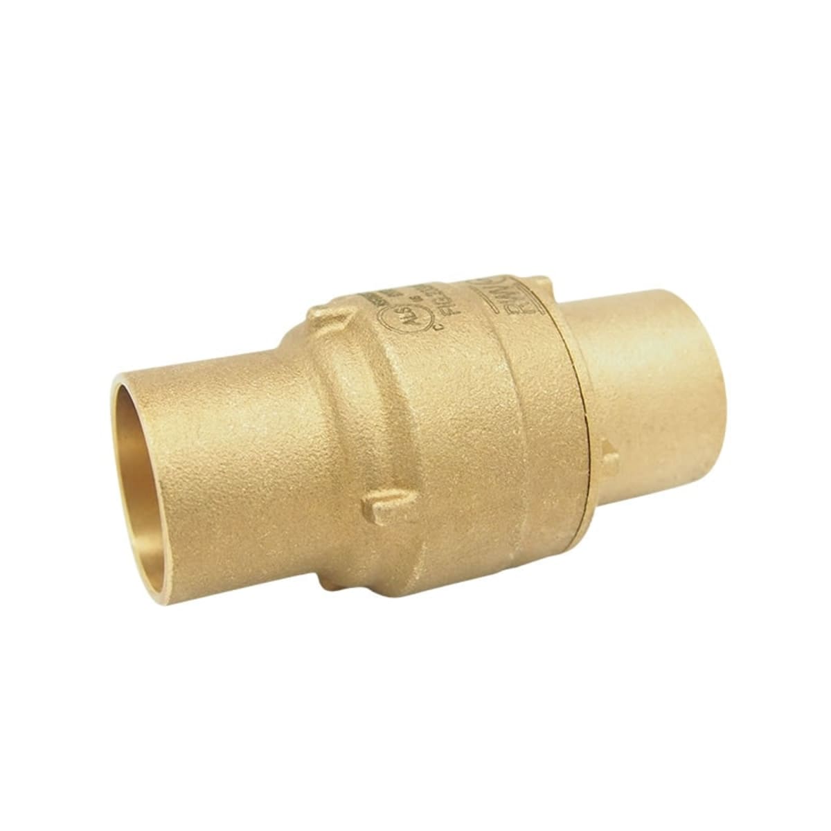 Red-White Valve 233AB 1-1/4 Brass Solder Check Valve