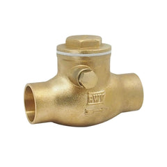 Red-White Valve 247AB 1 Low Lead Brass Swing Check