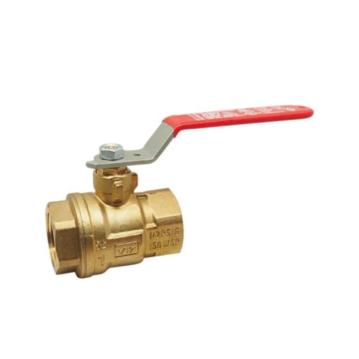 Red-White Valve 5044AB 1/2 Low Lead Brass Full Port Ball Valve IPS