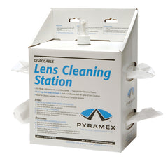 Pyramex LCS20 Lens Cleaning Station with 16 oz Solution and 1200 Tissues