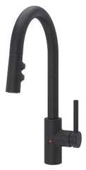 Pfister LG529-ESAB Stellen Single Handle Pull Down Kitchen Faucet in Matte Black