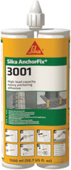 Sika 456434 Sika AnchorFix-3001 10 oz. Off-White/Black-Brown 2-Component Anchoring Adhesive