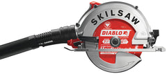 SKILSAW SPT67FMD01 7-1/4 Sidewinder Fiber Cement Saw with 2 Vacuum Adaptors