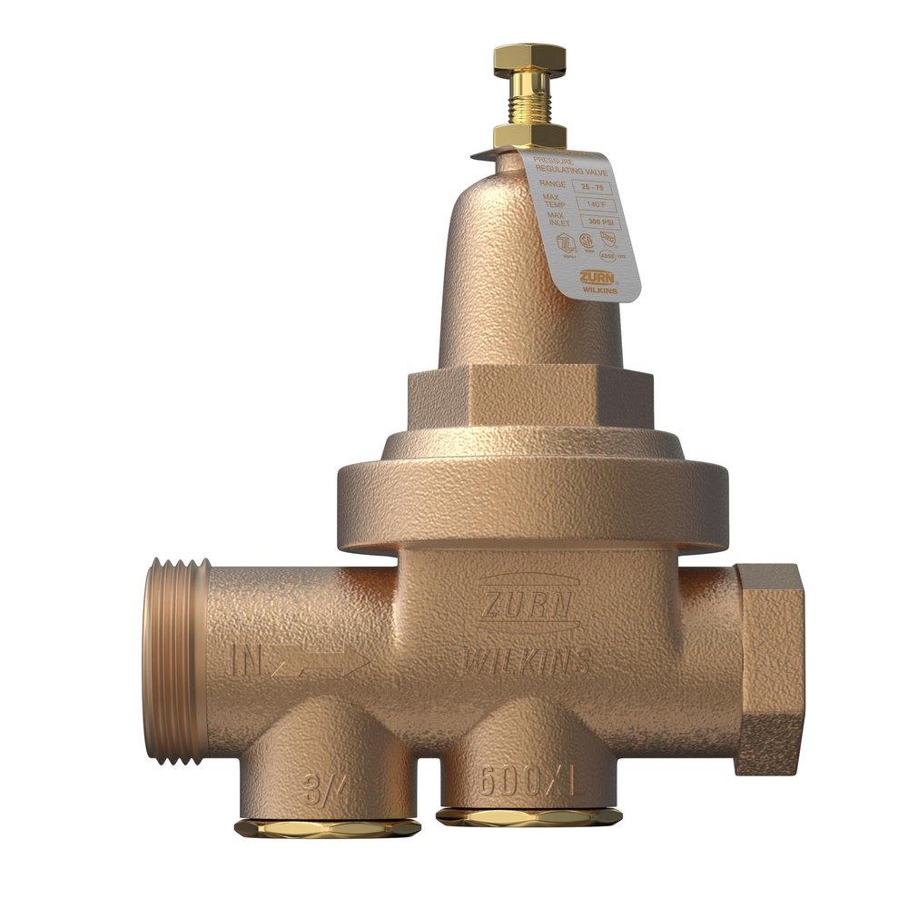 Zurn 34-600XL 600XL 3/4 in. 300 psi Cast Bronze FNPT Pressure Reducing Valve