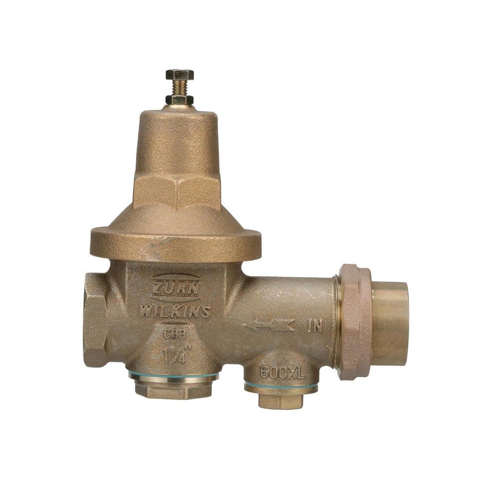 Zurn 114-600XL 600XL 1-1/4 in. Cast Bronze FNPT Pressure Reducing Valve