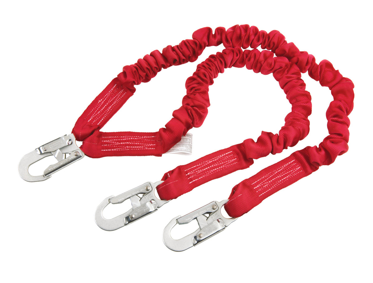 Protecta 1340141 Protecta PRO 6 Ft. Stretch 100% Tie-Off Shock Absorbing Lanyard