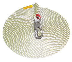 DBI-SALA AC215A 5/8 in. x 50 ft. Vertical Lifeline with Snap Hook