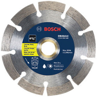 Bosch DB4541C 4-1/4 Segmented General Purpose Diamond Blade