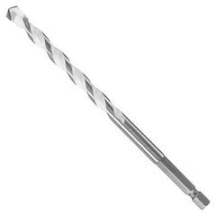 Bosch MP09 Drill Bit, Multi-Grind Head, 5/16 Diameter x 6 Length, 4 Steep Flute with Rib, 4 Usable Length, 0.25 Hex Shank, Tungsten Carbide Tip