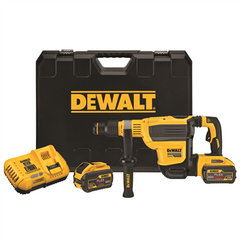 DeWalt DCH614X2 60V 1-3/4 SDS Max Comb Hammer W/E-Clutch