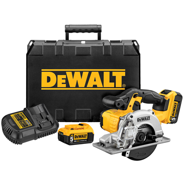 DeWalt DCS373P2 20V MAX Lithium-Ion Metal Cutting Circular Saw Kit (5.0 Ah) DCS373P2