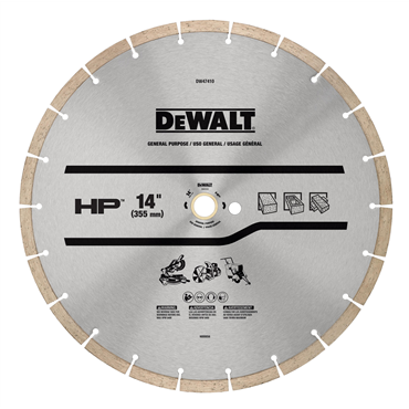 DeWalt DW47410 14IN Segmented HP General Purpose