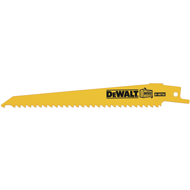 DeWalt DW4802N25 6 6TPI Taper BK Blade 25N