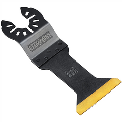 DeWalt DWA4204B Wide Titanium Oscillating Wood With Nails Cutting Blade