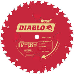 Diablo D1632X 16-5/16 X 32 Tooth General Purpose Saw Blade