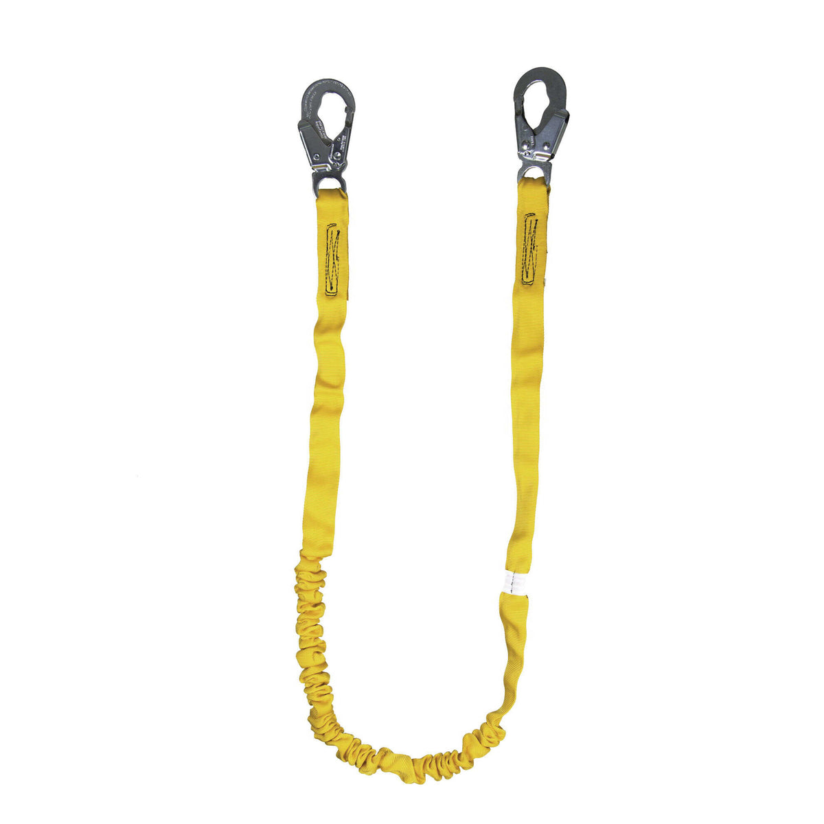 Guardian Fall Protection 11203 Light Weight Internal Shock Lanyard - 130 to 310 lb Load - 6 ft L - 2 Legs