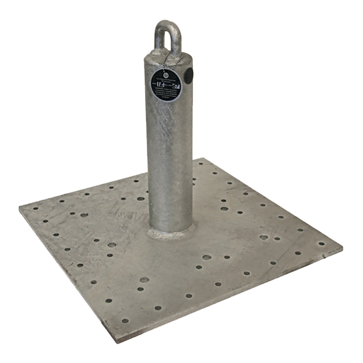 Guardian Fall Protection 657 CB 18 Galvanized Metal Permanent Roof Anchor