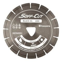 Husqvarna 542756167 Husqvarna 13.5 x .120 Black Soff-Cut Diamond Blade