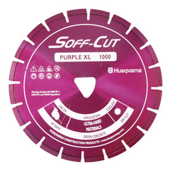 Husqvarna 542756112 13.5 x .120 Purple Soff-Cut Diamond Blade