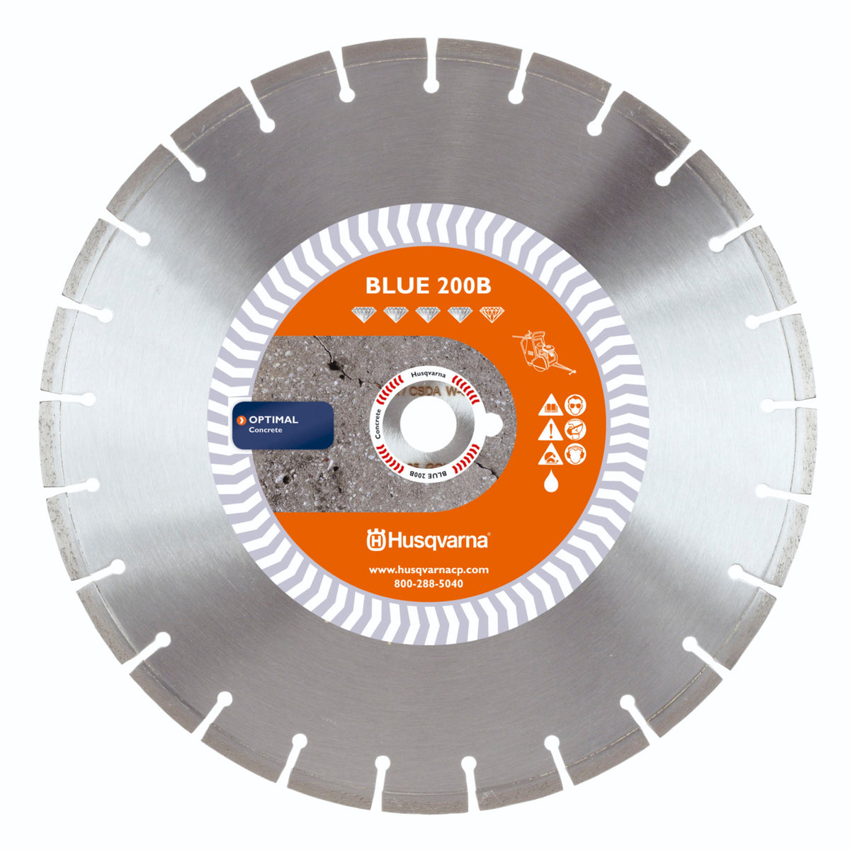 Husqvarna 542751034 General Purpose Diamond Blade 16