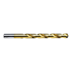 Irwin 63916 Titanium Nitride Jobber Length Drill Bit, 1/4