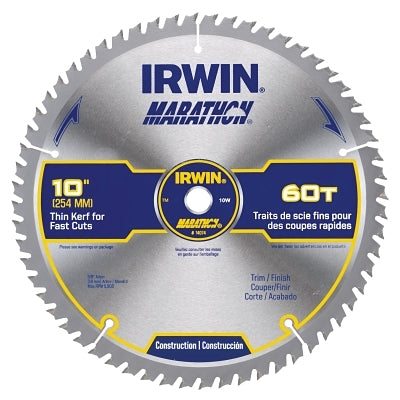 IRWIN 14074 10IN 60T IRWIN MARATHON Saw Blade