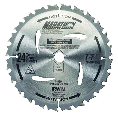 Irwin 14020 Cordless Circular Saw Blade 6-1/2 inch 18 Teeth