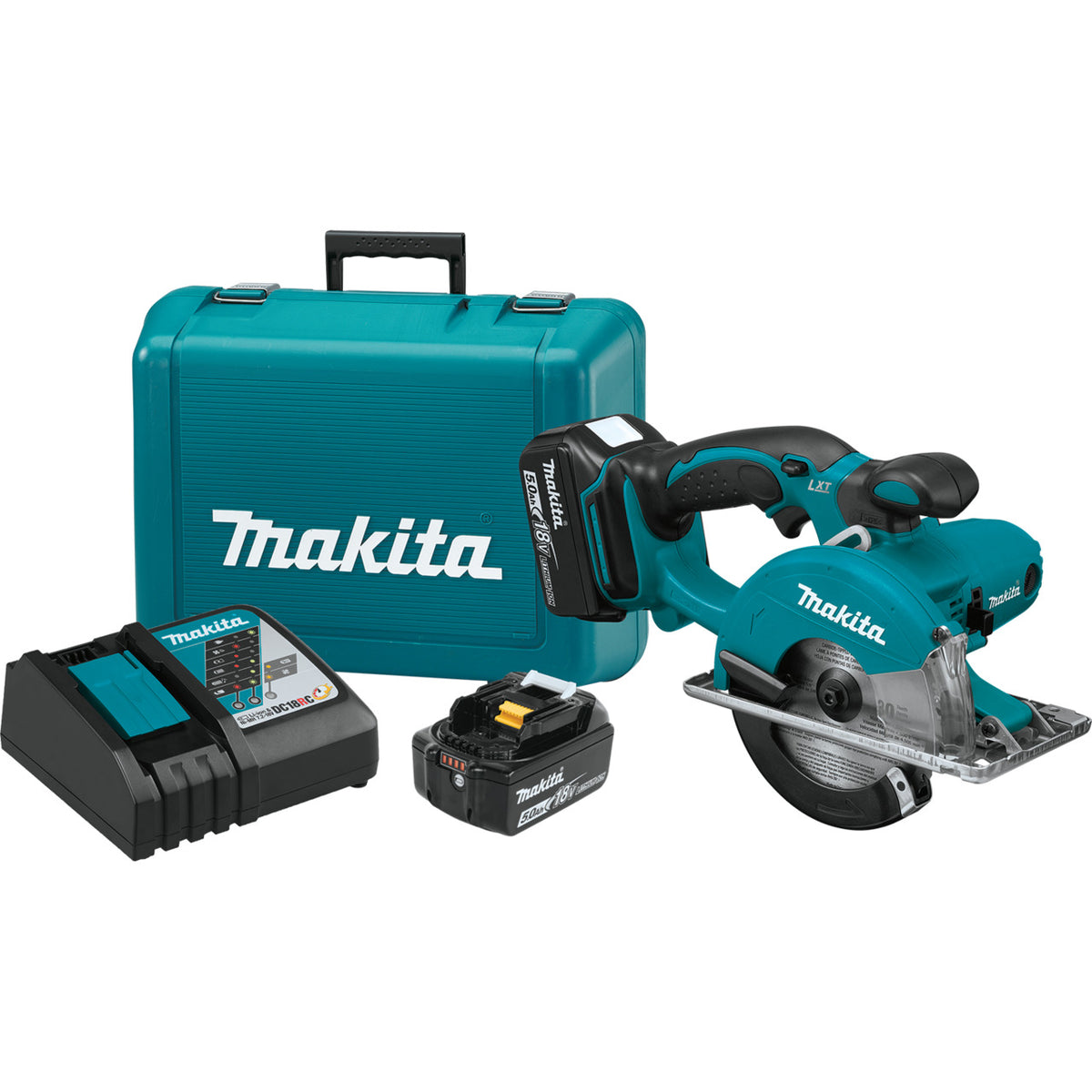 Makita XSC01T 18V LXT 5-3/8 Lithium-Ion Cordless Metal Cutting Saw Kit (5.0Ah)