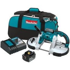 Makita XBP02TX 18V LXT Lithium-Ion Cordless Portable Band Saw Kit (5.0Ah)