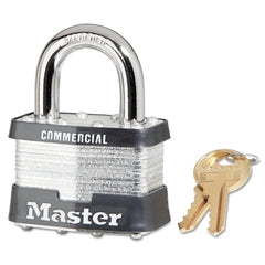 Master Lock 5KAA432 No. 5 Laminated Steel Padlock 3/8 in Diameter Keyed Alike A432