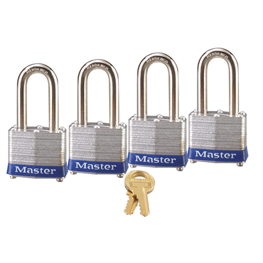 Master Lock 3QLF Series 3 Laminated Steel Padlock