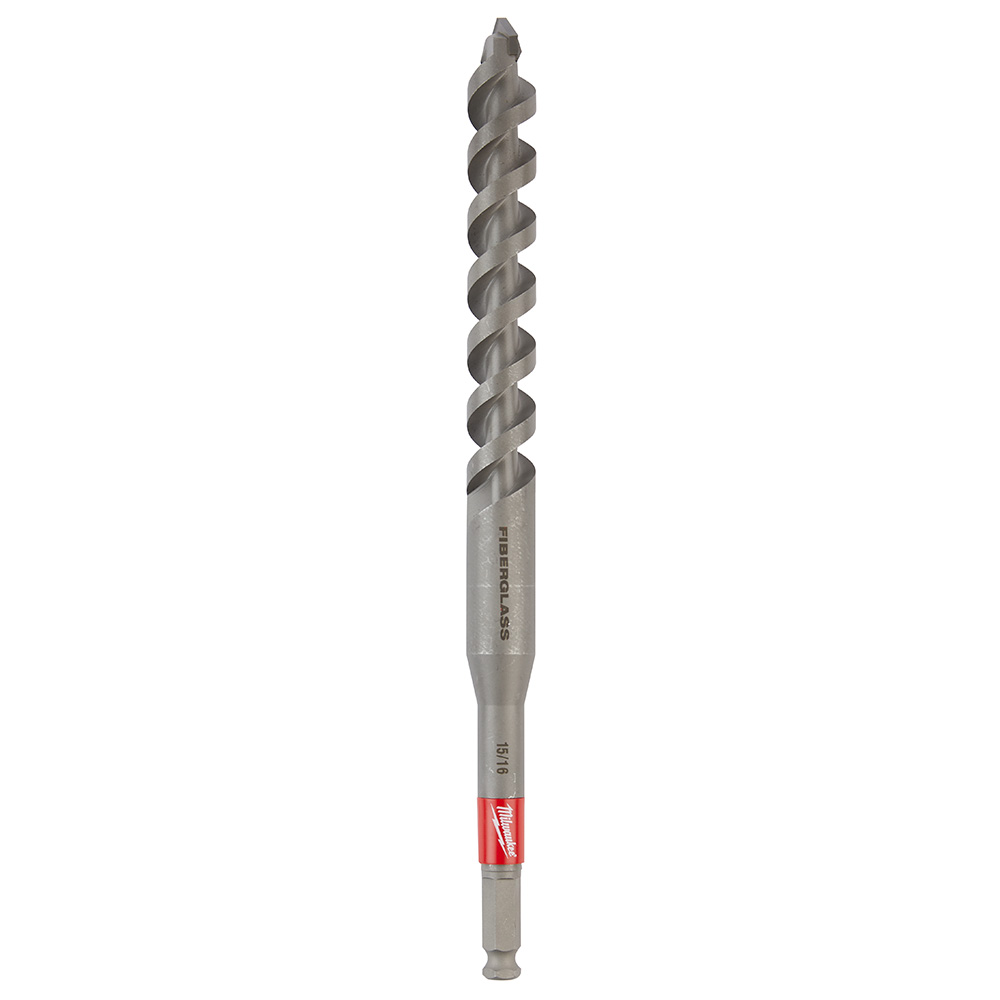 Milwaukee Tool 48137709 15/16 x 12 Shockwave Impact Duty Lineman's Fiberglass Drill Bit