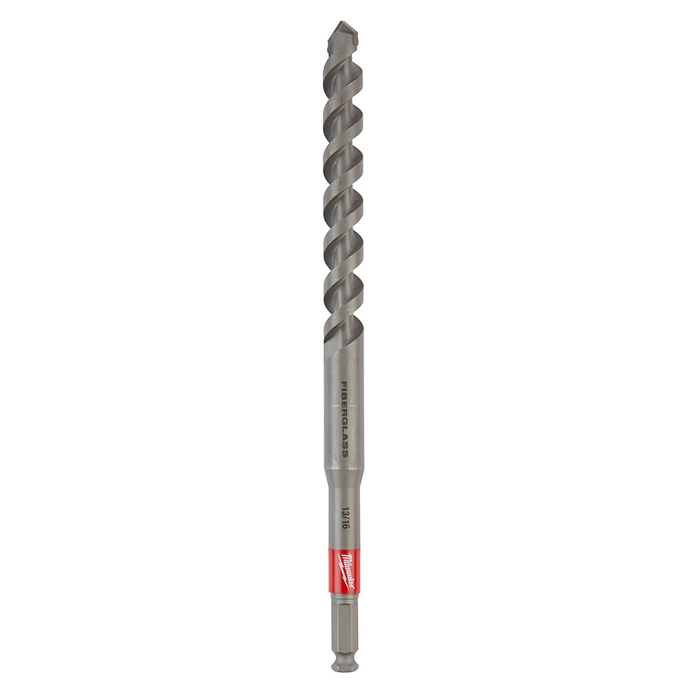 Milwaukee Tool 48137707 13/16 x 12 Shockwave Impact Duty Lineman's Fiberglass Drill Bit